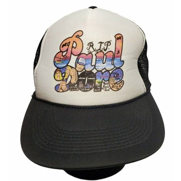 Otto Coll RIP Paul Dore Trucker Hat Music Feeds The Soul Santa Barbara Bowl - Picture 1 of 5